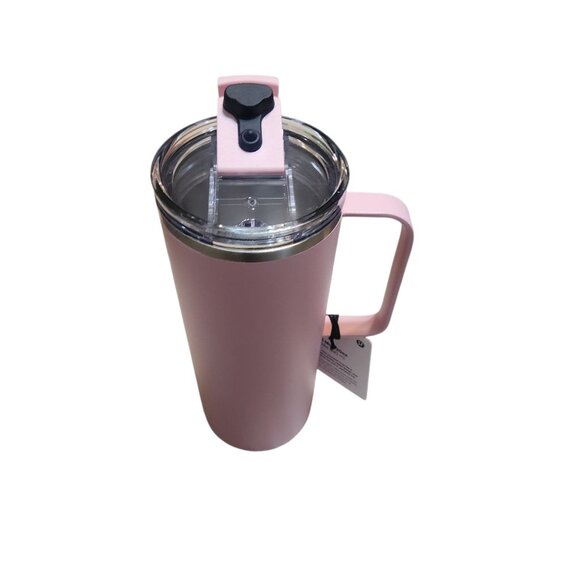 NWT lululemon Pink Insulated Mug 20oz - Picture 6 of 6